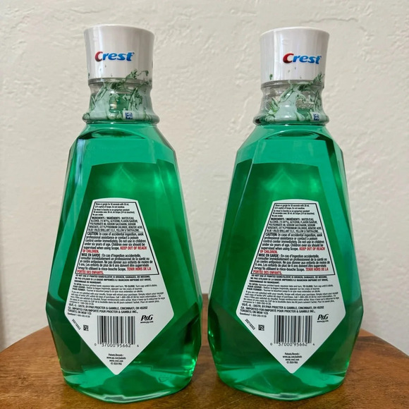 (2 Pack) Scope Classic Anticavity Mouthwash Original Mint 33.8 fl oz - Picture 3 of 3